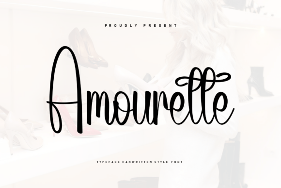 Amourette: A Handwritten Font for Makers