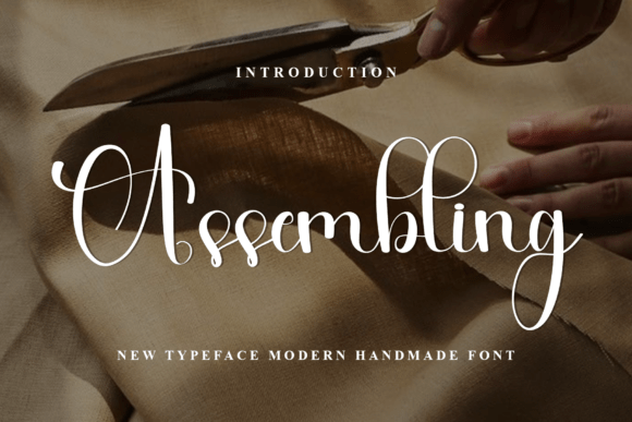 Assembling Font: A Creative Typeface for Social Campaigns