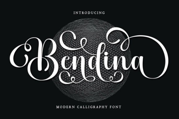 Bendina: A Modern Calligraphy Font for Brands