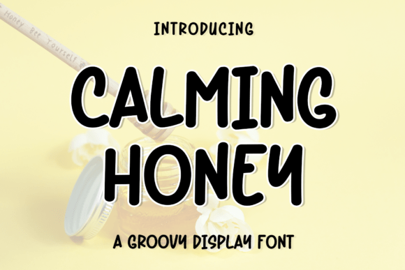 Calming Honey: A Handwritten Font for Makers