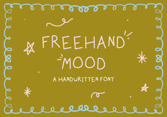 Freehand Mood: A Handwritten Font for Editorial Warmth