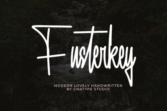 Fusterkey: A Breezy Handwritten Font for Modern Brands