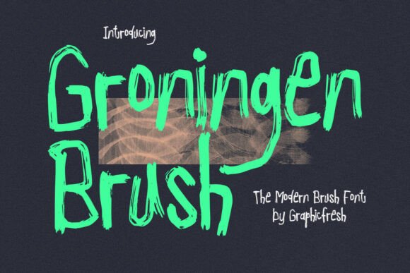 Groningan: The Bold Script Font for Modern Brands