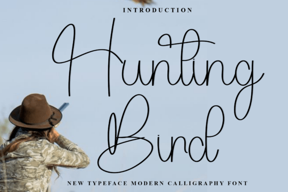Hunting Bird Typeface: A Festive Design Story