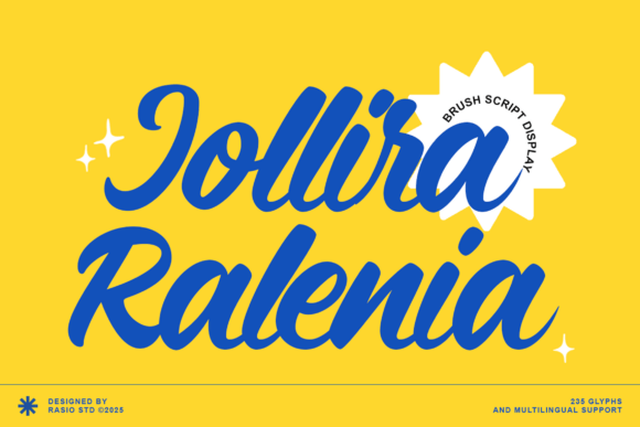 Jollira Ralenia: A Dynamic Script Font for Web Design
