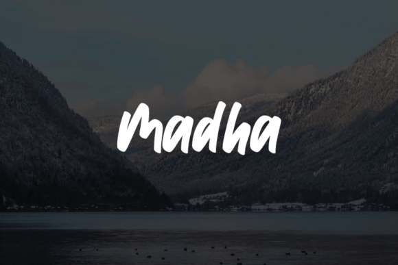 Madha Font: Elevate Your Brand Visuals
