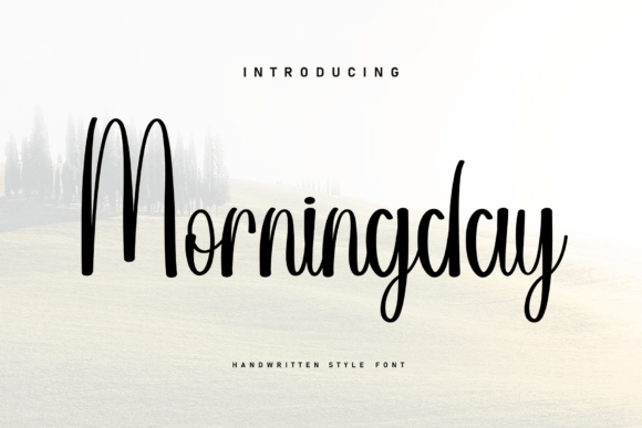 Morningday: A Handwritten Typeface for Authentic Branding