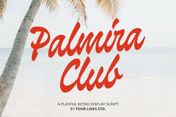 Palmira Club: A Playful Typeface for Bold Branding