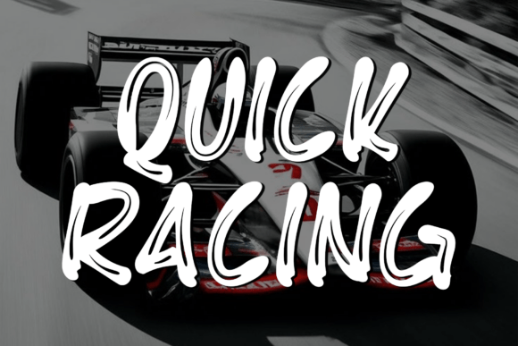 Quick Racing Font: Elevate Your Brand Identity