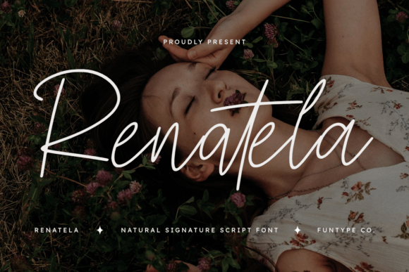 Renatela: A Signature Script Font for Bold Brands