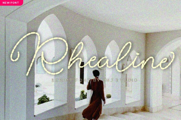 Rhealine: A Delicate Script Font for Web Design
