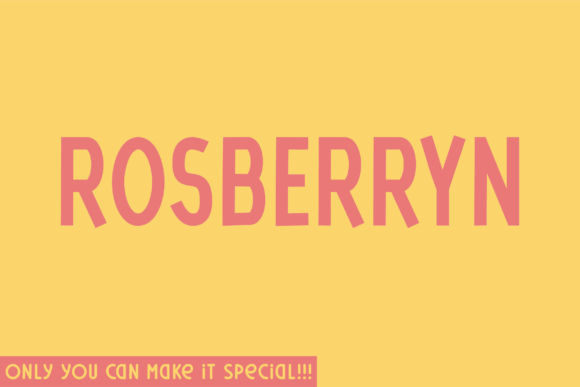 Roseberryn: The Handwritten Font That Elevates Campaigns