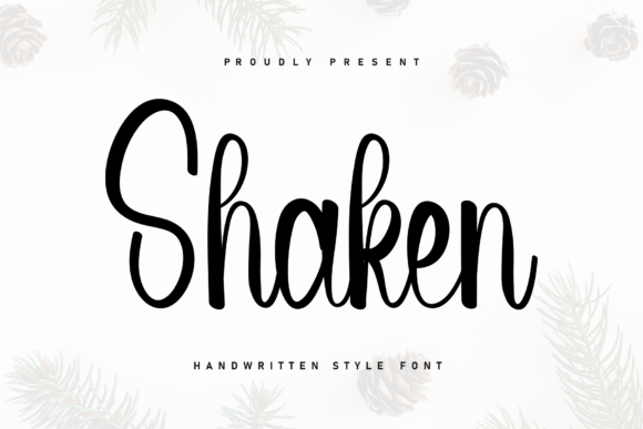 Shaken Font: Effortless Charm for Editorial Design