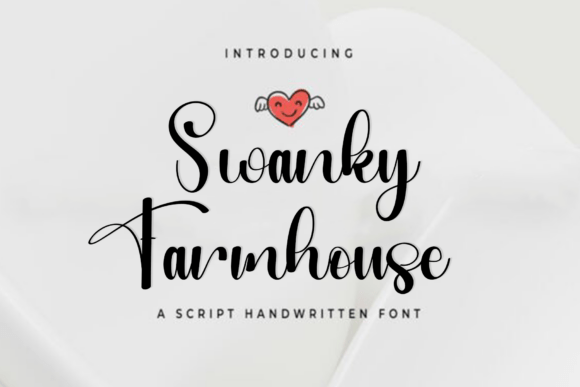 Swanky Farmhouse: A Festive Typeface for Editorial Design